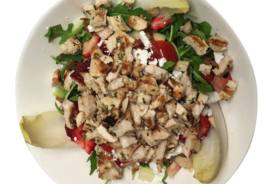 Chicken Salad w/Strawberries..... Don't Miss Our Daily Salad Specials